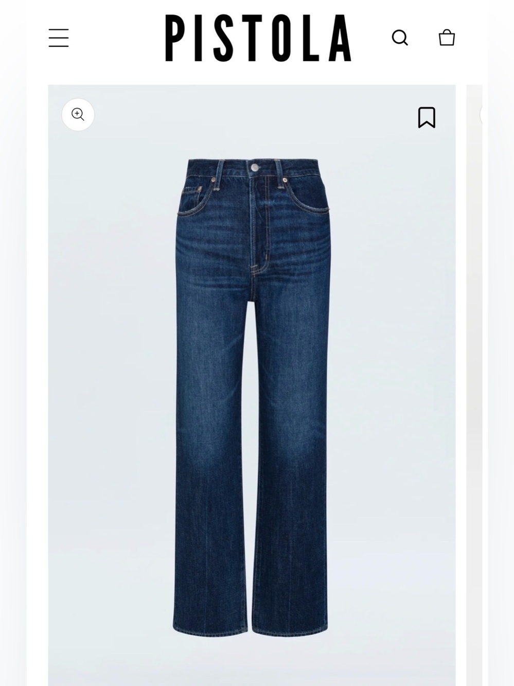 Pistola Denim Petite Superhighrise Cassie Jean in Cultivate